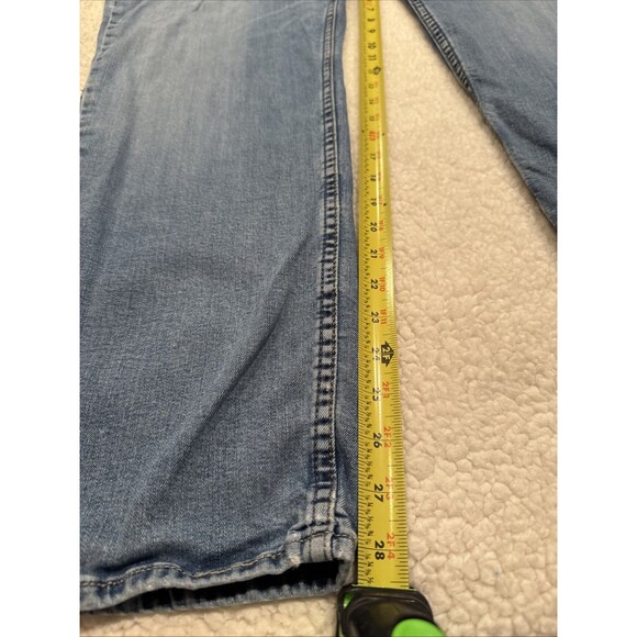 Signature Levi Strauss Jeans Mens W38L30 Blue S37 Slim Straight Stretch Denim - Picture 4 of 9